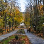 Polanica-Zdrój noclegi – Park Zdrojowy w Polanicy jesienią